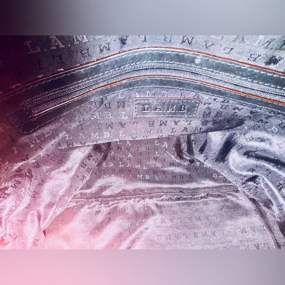 🐑🐑💋 Vintage L.A.M.B. Bowler by Gwen Stefani - Picture 11 of 14